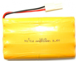 Batéria 600mAh 9,6 V Ni-Cd Tamiya