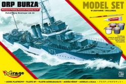 Plastový model MIRAGE: ORP 'BURZA' wz.44 Polish Destroyer of WWII