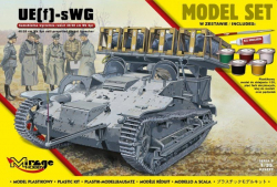 Plastový model Mirage Samohybný raketomet UE[f]-sWG set s farbami