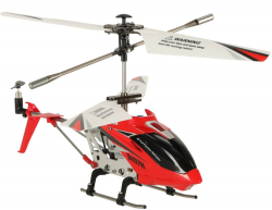 RC vrtuľník na ovládanie Syma S107H Phantom 2,4GHz - červený