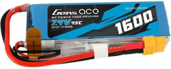 Batéria Gens ace 1600mAh 7.4V 45C 2S1P Lipo XT60