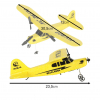 RC lietadlo na diaľkové ovládanie PIPER J-3 CUP FX803 žlté