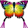Šarkan Invento, Butterfly Kite Rainbow, jednolanový drak