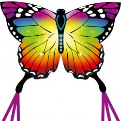 Šarkan Invento, Butterfly Kite Rainbow, jednolanový drak
