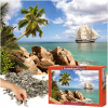 Puzzle Sailing in Paradise 1500 CASTORLAND Puzzle 150526