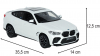 RC hračka na ovládanie Rastar BMW X6 M 99200 1:14 biele