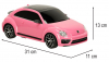 RC hračka na ovládanie Rastar Volkswagen The Beetle 78000 1:14 ružový