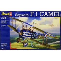 Lietadlo na lepenie Revell Sopwith F.1 Camel, 04747