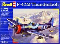 Plastový model na lepenie Revell P-47 M Thunderbolt 03984