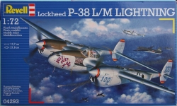 Plastikový model Revell Lockheed P-38 L/M Lightning 04293