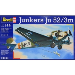 Plastikový model na lepenie Revell Junkers Ju 52/3m 04843