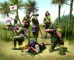Plastové figúrky Revell Japanese Infantry WWII 02528