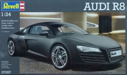 Plastikový model Revell Audi R8 (black), 07057