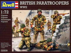 Plastové figúrky Revell British Paratroopers WWII 02509