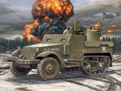 Plastikový model na lepenie Revell M16 Halftrack 03228