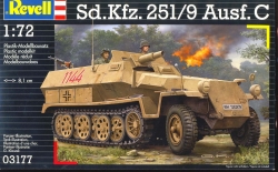 Plastikový model Revell Sd.Kfz. 251/9 Ausf. C 
