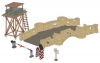 Plastikový model na lepenie Airfix Frontier Checkpoint A06383