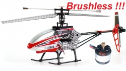 RC vrtuľník MJX F45 BRUSHLESS verzia 2, červený  