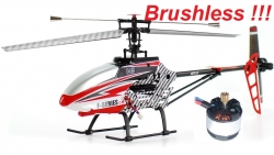 RC vrtuľník MJX F45 BRUSHLESS verzia 2, červený  