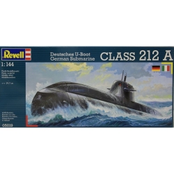 Plastikový model na lepenie Revell German Submarine U212A class 05019