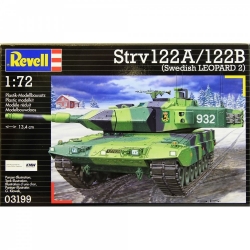 Plastikový model Revell Strv 122A/122B Swedish Leopard 2 03199