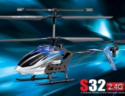 RC vrtuľník na ovládanie Syma S32 2,4G NEW!!! modrá