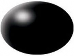 Aqua color 302 Čierna polomatt – Revell 36302