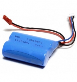 MJX T43, T34, T10, T11 batéria 7,4V 1100mAh 