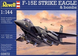 Plastikový model Revell F-15E Strike Eagle & Bombs 1/144, 03972