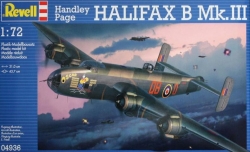 Plastikový model Revell Handley Page Halifax Mk.III 1/72, 04936