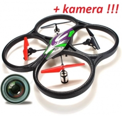 RC Kvadrokoptéra WLtoys V262 zelená + kamera