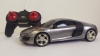 RC hračka, auto na ovládanie Luxusne Audi R8 EC-2080 sivé