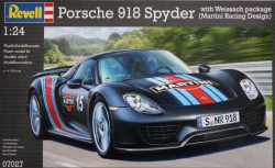 Plastikový model na lepenie Revell Porsche 918 Spyder 1/24, 07027