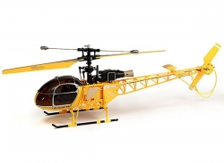 RC vrtuľník na ovládanie WL Toys V915 Lama, žĺtý
