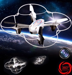 RC dron na ovládanie Syma X11c, HD kamera 2MP, 4CH 2,4GHz, bielá