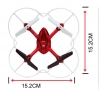 RC dron na diaľkové ovládanie Syma X11, 4CH 2,4GHz, bielá