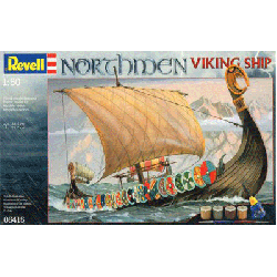 Plastový model Revell Northmen - Viking Ship GiftSet, 05415