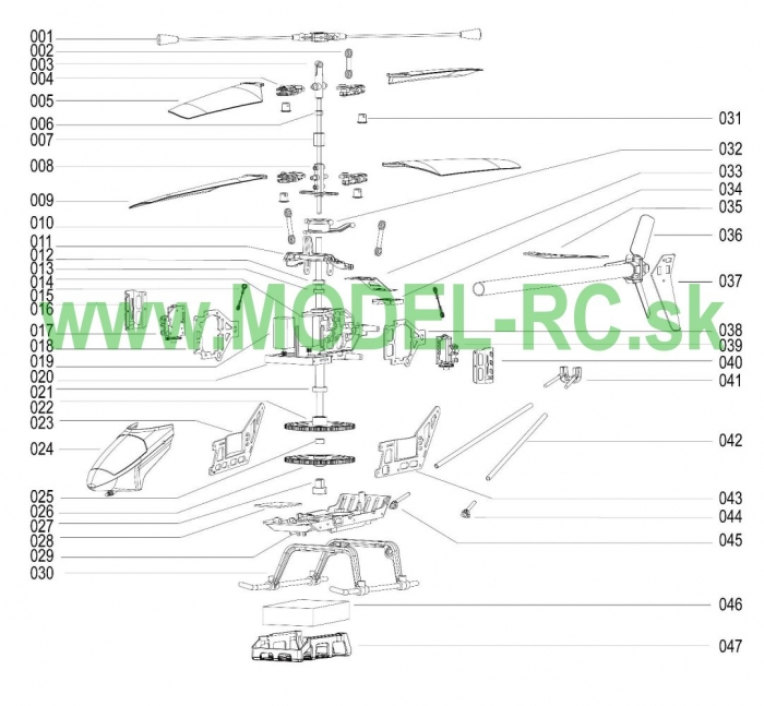 Servisny manuál MJX F28, F628, F-28, F-628