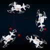 RC drony na ovládanie Syma X12S nano, 2,4GHz, 6 axis gyro, červená