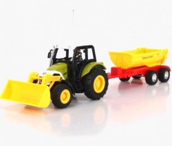 RC hračka Traktor s prívesom na diaľkové ovládanie wl-3010