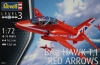 Plastikový model Revell BAe Hawk T.1 Red Arrows 1/72, 04921