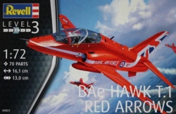 Plastikový model Revell BAe Hawk T.1 Red Arrows 1/72, 04921