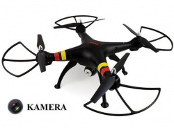 RC drony na diaľkové ovládanie Syma X8C venture s HD kamerou 2MP, čierná