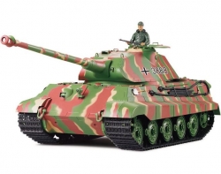 RC tank na ovládanie German King Tiger Porsche veža 1:16, airsoft