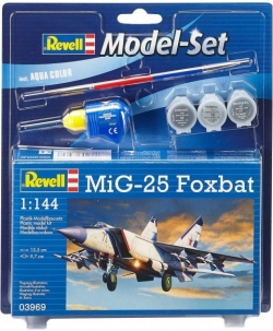 Plastový model Revell MiG-25 Foxbat ModelSet 1/144, 63969