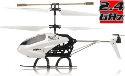 RC vrtuľník na diaľkové ovládanie Syma S36, 2,4GHz, bielý