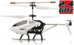 RC vrtuľník na diaľkové ovládanie Syma S36, 2,4GHz, bielý