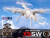 RC dron na ovládanie Syma X5SW Explorers 2, WiFi FPV, kamera HD, 2.4GHz