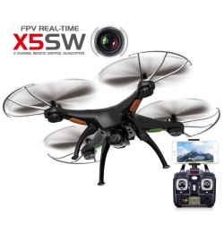 RC kvadrokoptéra Syma X5SW Explorers 2, WiFi FPV, kamera HD, 2.4GHz čierná