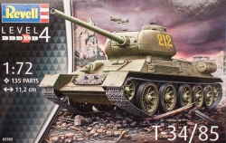 Plastikový model Revell T-34/85, 03302